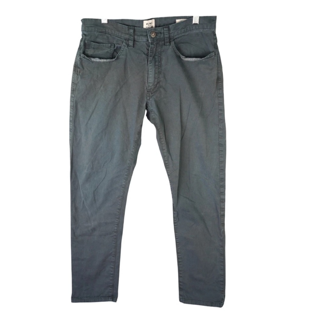 Flint and Tinder Slim Fit Chino Pants Mens Tag 31x30 Fit 30x28 Tear Stretch